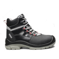 Genuine leather s3 steel toe cap safety shoes boots